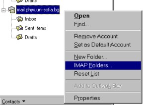 IMAP folder